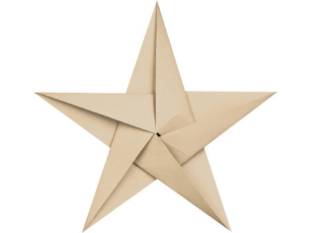 HEYDA Set de feuilles de papier à plier 'Etoiles Stone'