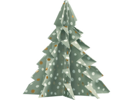 HEYDA Set de feuilles de papier à plier 'Sapin eucalyptus'
