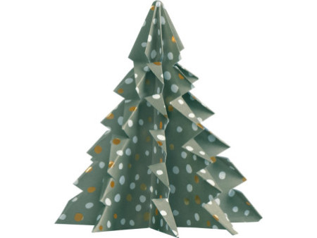 HEYDA Set de feuilles de papier à plier 'Sapin eucalyptus'