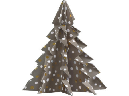 HEYDA Set de feuilles de papier à plier 'Sapin stone'