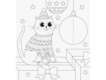 HEYDA Kit de coloriage 3D 'Hiver', 15 pièces