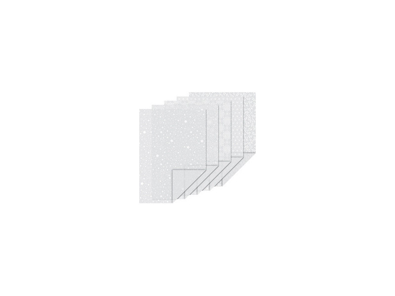 HEYDA Set de papier transparent de Noël 'Étoiles'