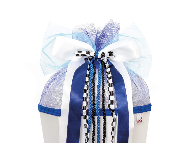 ROTH Pochette 'Speed', blanc/bleu/noir en 70% polyester et