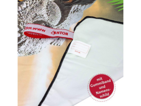 ROTH Serviette de bain pour enfants 'Tyrannosaure'