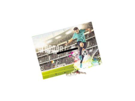 ROTH Tirelire 'Footballeur', avec aimant et serrure