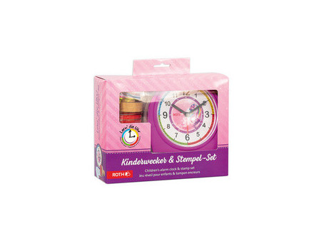 ROTH Réveil pour enfants & tampon, kit 'Licorne'
