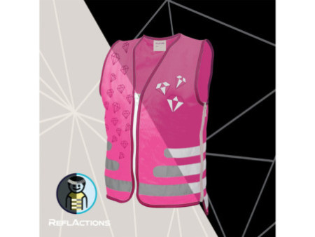 ROTH Gilet de sécurité pour enfants, ReflActions 'Diamant'