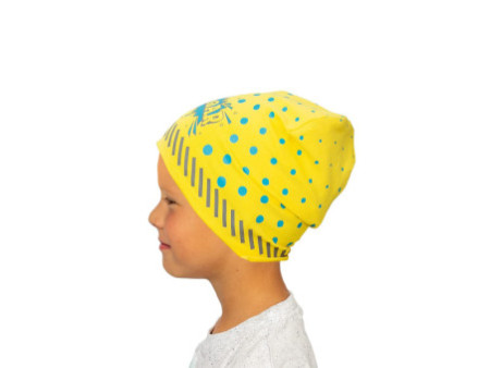 ROTH Bonnet jersey pour enfants ReflActions 'Roar', jaune