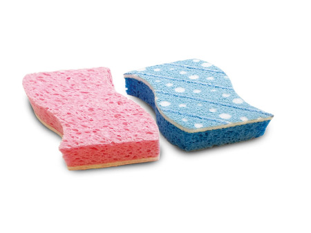 Spontex Éponge à récurer Badputzer, pack de 2