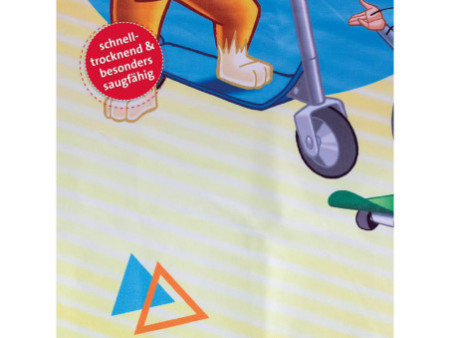 ROTH Serviette de bain pour enfants 'Fredo & Fitzi'