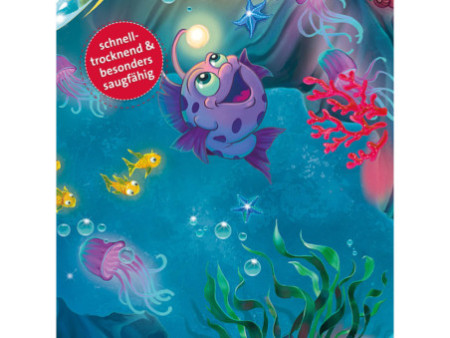 ROTH Serviette de bain pour enfants 'Sirène magique'