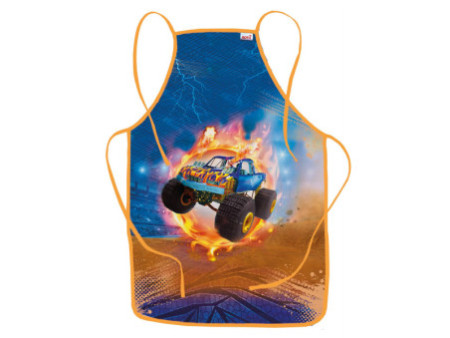 ROTH Tablier de peinture 'Monstertruck Fire', poche frontale