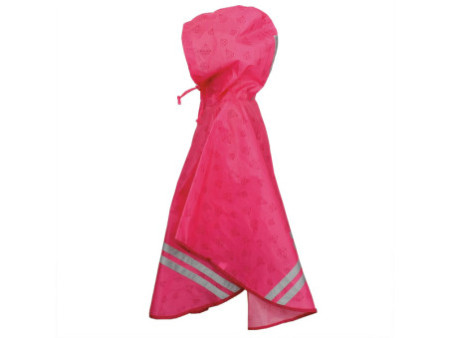 ROTH Poncho de pluie enfants ReflActions 'Diamant', rose