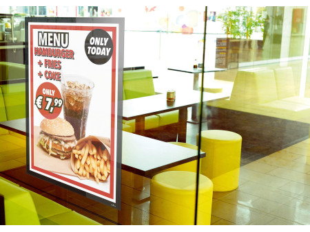 DURABLE Cadre d'affichage DURAFRAME POSTER, A1, noir