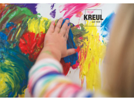KREUL Gouache aux doigts 'MUCKI', 150 ml, orange