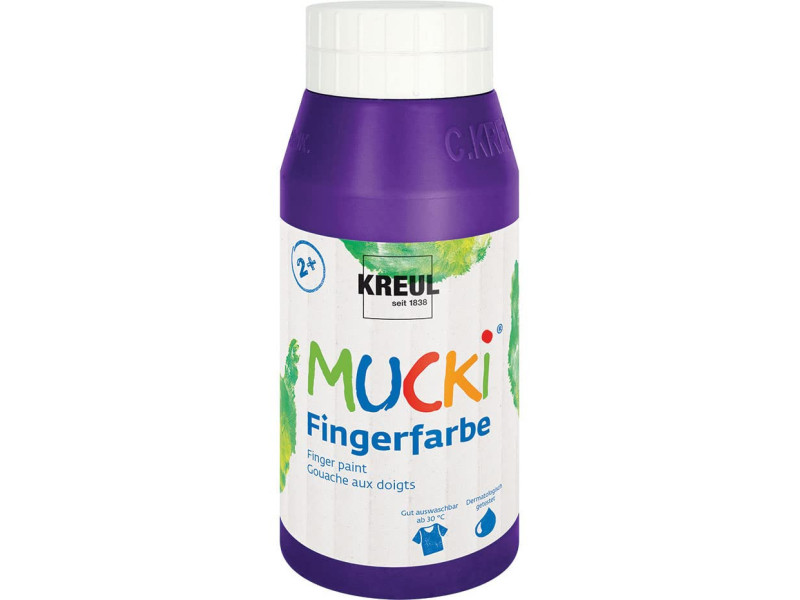 KREUL Gouache aux doigts 'MUCKI', 750 ml, violet