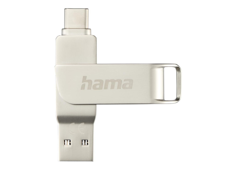 hama Clé USB 3.0/3.1 'C-Rotate Pro', 512 GB, argent