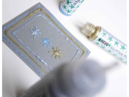 KREUL Glitter Pen, 29 ml, vert