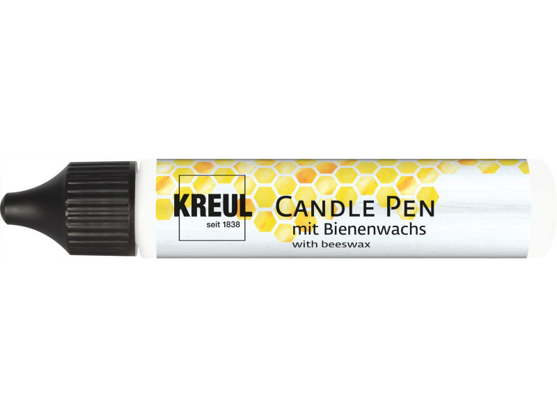 KREUL Marqueur pour bougies, 29 ml, blanc