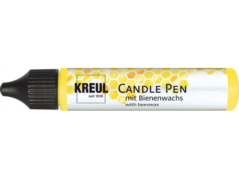 KREUL Marqueur pour bougies, 29 ml, jaune