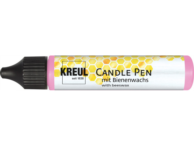 KREUL Marqueur pour bougies, 29 ml, rose