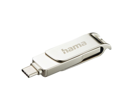 hama Clé USB 3.0/3.1 'C-Rotate Pro', 512 GB, argent