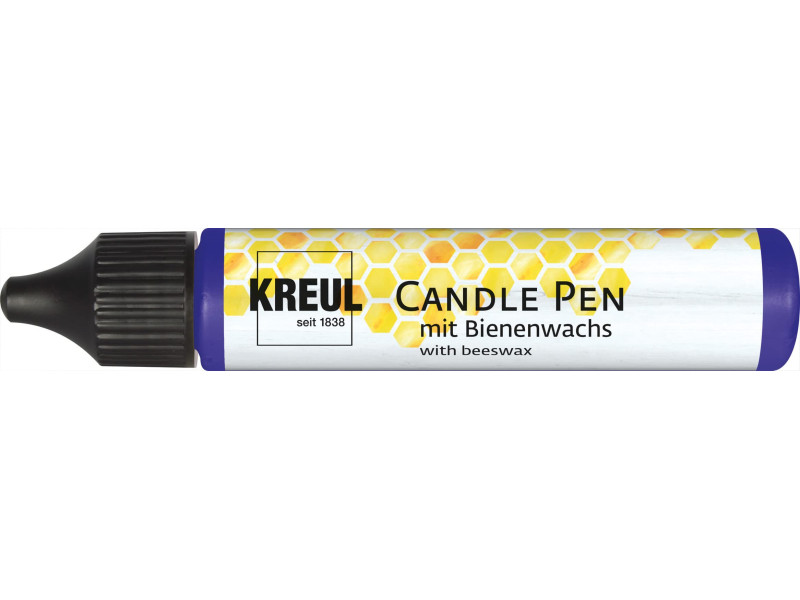 KREUL Marqueur pour bougies, 29 ml, bleu royal