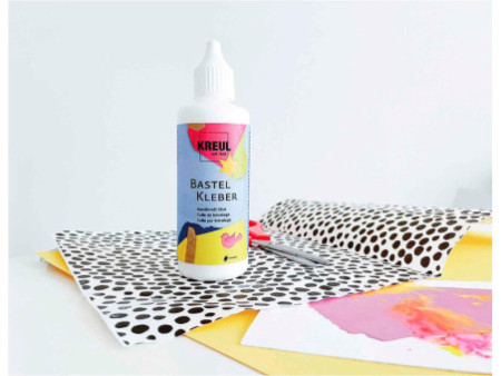 KREUL Colle de bricolage, dans un flacon plastique, 80 ml
