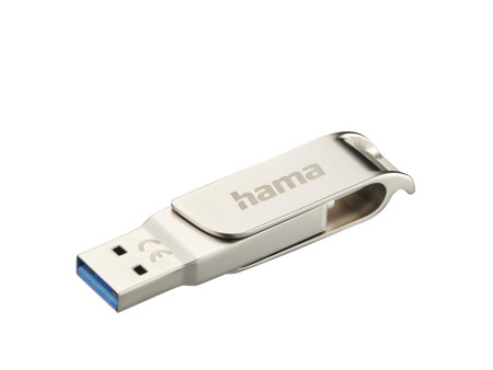 hama Clé USB 3.0/3.1 'C-Rotate Pro', 512 GB, argent