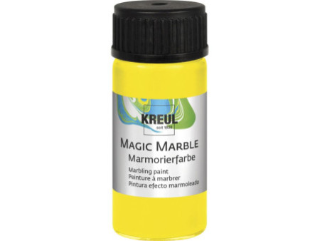 KREUL Peinture à marbrer 'Magic Marble', 20 ml, citron