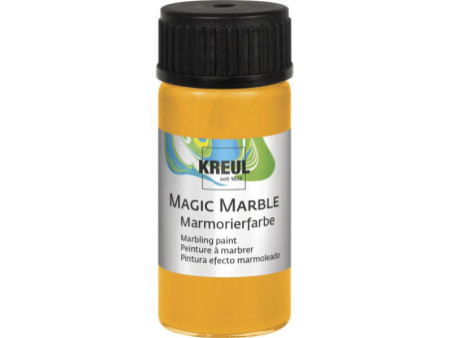KREUL Peinture à marbrer 'Magic Marble', 20 ml, jaune soleil