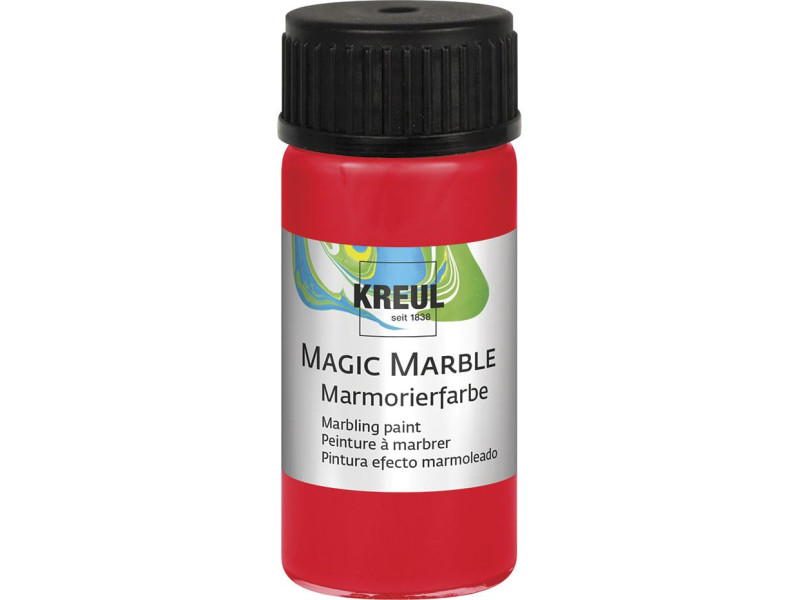 KREUL Peinture à marbrer 'Magic Marble', 20 ml, rouge