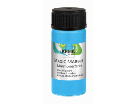 KREUL Peinture à marbrer 'Magic Marble', 20 ml, bleu clair