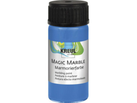 KREUL Peinture à marbrer 'Magic Marble', 20 ml, bleu