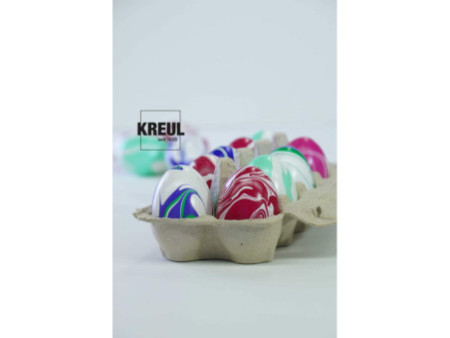 KREUL Peinture à marbrer 'Magic Marble',kit couleurs de base