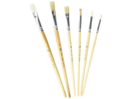 KREUL Set de pinceaux brosse Hobby Line 'Ecole + loisirs'