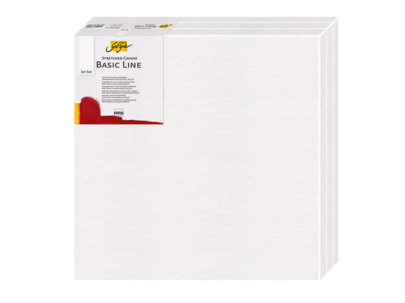 KREUL Kit de châssis à toile SOLO BASIC LINE, 200 x 200 mm