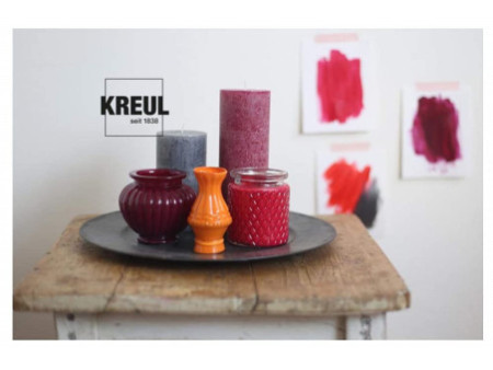 KREUL Peinture acrylique brillante, set de base 6 x 20 ml