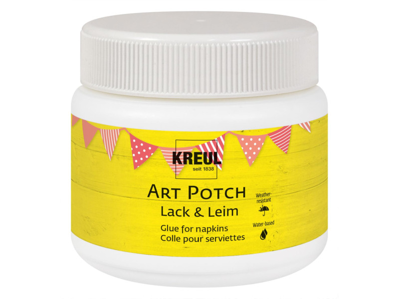 KREUL Vernis et colle de serviette ART POTCH, mate, 150 ml