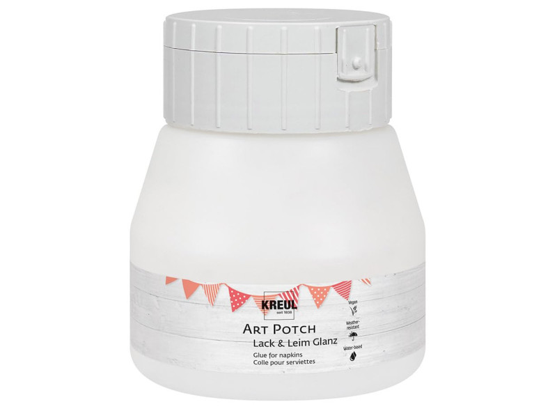 KREUL Vernis et colle pour serviettes ART POTCH, brillant