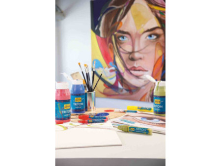 KREUL Peinture acrylique Triton Acrylic Liquid, citron