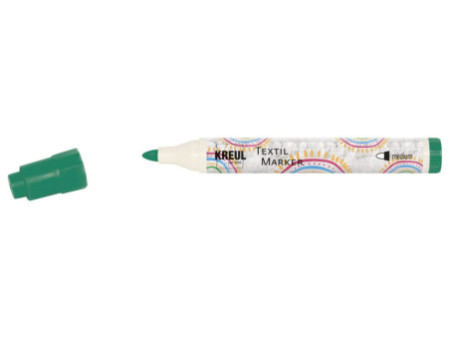 KREUL Marqueur textile medium, vert