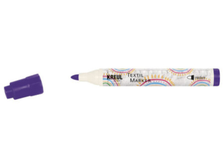 KREUL Marqueur textile medium, violet