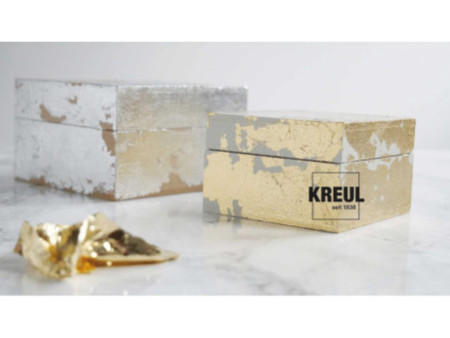 KREUL Feuilles de métal, 140 x 140 mm, or