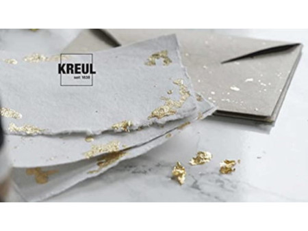 KREUL Flocons de métal, or