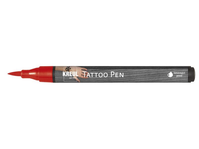 KREUL Stylo de tatouage Tattoo Pen, rouge