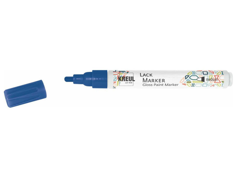 KREUL Lackmarker 'Gloss Paint Marker', medium, bleu