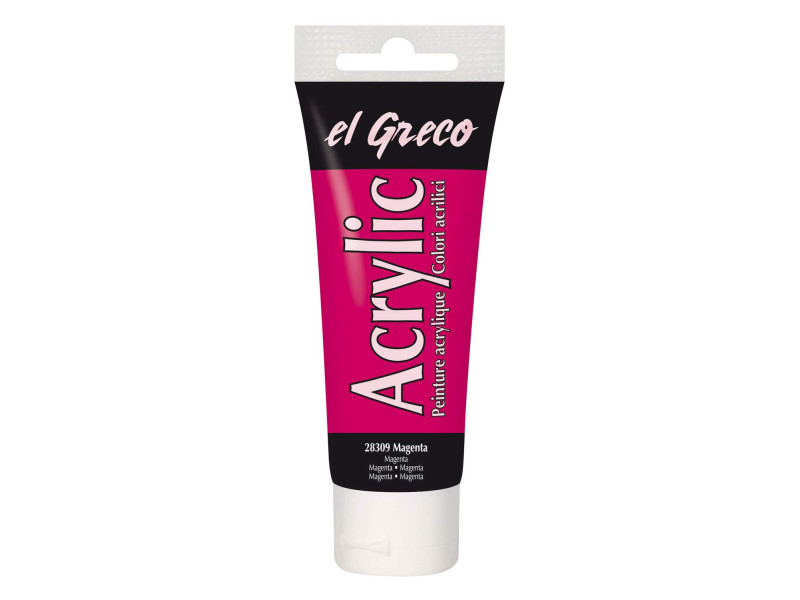 KREUL Peinture acrylique el Greco, tube 75 ml, magenta