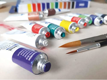 KREUL Peinture acrylique el Greco, 12 ml, set de 12