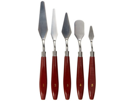 KREUL Couteau à peindre, kit de 5